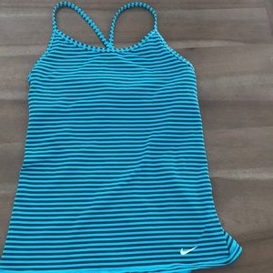 Nike Dri-Fit tank with built in bra M